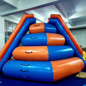 Fábrica de China, juego de Deportes Acuáticos de alta calidad, juguete de agua piramidal, tobogán de escalada de agua flotante inflable - Product Image 1