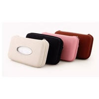 Boîte d'emballage de mouchoirs porte-serviettes en cuir PU matériaux recyclés Offre Spéciale de qualité supérieure pour voiture