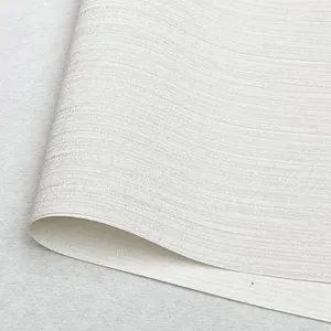 Modern Simple Striped Moisture Resistant Wallpaper Supplier 15oz