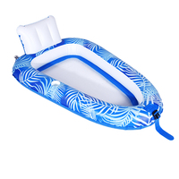 Fauteuil flottant gonflable rond pour 8 personnes avec filet, en PVC, pour piscine, taille et impression de logo personnalisables