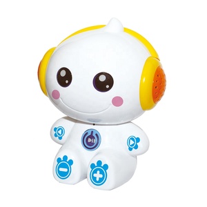 Machine d'apprentissage des langues personnalisée pour la petite <span class=keywords><strong>enfance</strong></span>, en forme de chiot adorable, jouet rechargeable pour enfants - Product Image 1