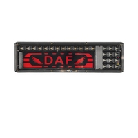 Ensemble de feux arrière de camion à lettres personnalisées LED, feux de remorque, haute qualité, 12V24V, marqueur CIMC, système de feux arrière de camion à lumière unique