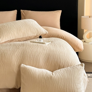Juego de Ropa de Cama Cálida para Invierno, Moderno, con Funda de Edredón de Felpa, Ecológico, Antibacteriano, para Mayor Comodidad y Estilo - Product Image 6