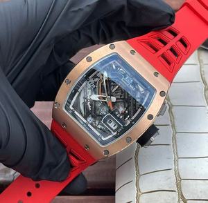 Montres mécaniques haut de gamme tendance et très vendues, de forme tonneau, de marque prestigieuse - Product Image 2