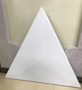 O projeto especial do teto 3D personalizou o projeto triangular do teto para o centro de convenções