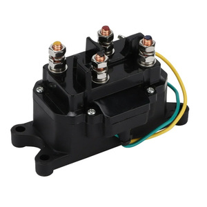 สวิตช์รีเลย์กว้านไฟฟ้า 12V 250A สำหรับรถยนต์รถออฟโรดสีดำ ABS รีโมทคอนโทรล - Product Image 4
