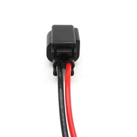 2 PINES Kabel Harness Konektor Otomotif Bobina untuk Ford Explorer F150 Expedition Triton Focus Mazda 3 Mazda 6 15CM 16AWG