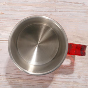 GZYSL, nuevos productos populares, taza térmica olástica de acero inoxidable con asa para oficina, hogar, taza térmica Vintage - Product Image 4