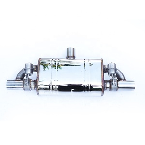 Silencieux d'échappement universel pour voiture, tuyaux d'échappement, 2,5'' 3'' pouces, silencieux électronique - Product Image 1