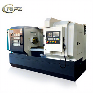 Mesin Bubut <span class=keywords><strong>CNC</strong></span> Flat Bed Bersertifikasi CE CK6140 Sistem Kontrol GSK Presisi Tinggi Multi-Fungsi untuk Pembuatan Part Kompleks - Product Image 1