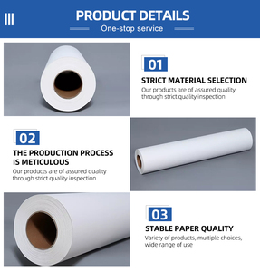 Papel de transferencia al <span class=keywords><strong>por</strong></span> mayor 100gsm papel para impresión de sublimación de camisetas textiles - Product Image 4