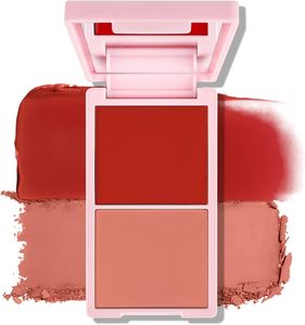 Paleta de Rubor en Crema de 12 Colores, Personalizable, Resistente al Agua, 2 en 1 - Product Image 2