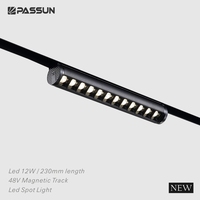 Desain Modern lampu Led magnetik dalam ruangan 6W, lampu kamar tidur Mini
