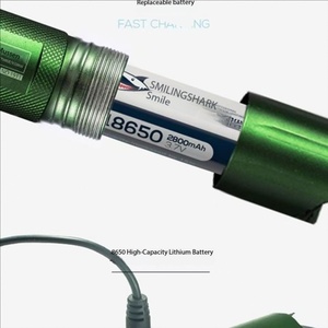 Lampe torche tactique A90 en alliage d'aluminium, LED à focalisation réglable, 100-1000 lumens, IP65, lampe de secours portative - Product Image 5