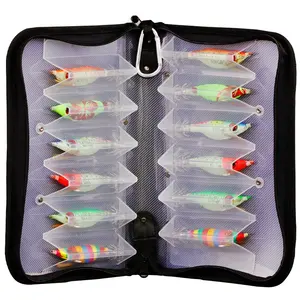 Wood Shrimp Combo 12pcs/bag Hard Fishing Lure Set 10cm 9g Various Colors Other colors can be customized