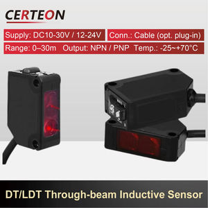 Sensore fotoelettrico a barriera NPN PNP alta precisione per sistema di rilevamento automatico industriale - Product Image 2