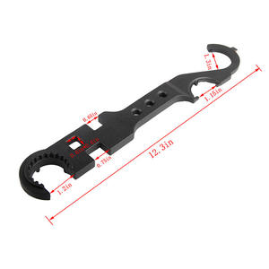 Herramienta de desmontaje de metal táctico multifuncional para exteriores, llave de <span class=keywords><strong>pizarra</strong></span> para excursiones y campamentos - Product Image 2