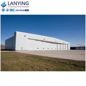 Grootschalige Geprefabriceerde Stalen Structuur Fabriek Magazijn Prefab Werkplaats Gebouw Hangar - Product Image 4