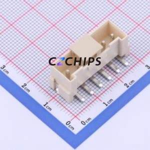 HC-VH-6ALT Wire-to-Board Pin Header SMD,P=3.96mm Connector 1x6P 3.96mm Vertical Mount VH - Product Image 1