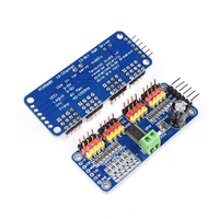 YOURMESTUDIO Carte de commande de servomoteur PWM 16 canaux avec interface IIC, contrôleur de robot PCA9685, kit de développement