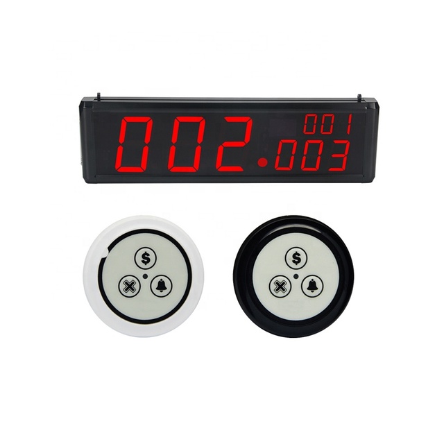 Y-128e Monitor Table Beeper Maid Waiter Paging System for Hotel Restaurant Wireless Calling Bell System