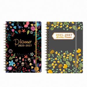 Nuevos Cuadernos Escolares 2025-2027, Diario Impreso de Tapa Dura, Libro de Ejercicios, Cuadernos con Encuadernación Térmica para Estudiantes, Regalo - Product Image 3