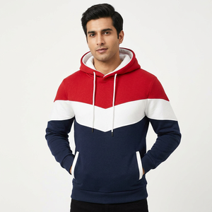 Prix compétitif, séchage rapide, haute qualité, sweat à capuche pull-over fabriqué en usine, streetwear, anti-rétrécissement, sweats à capuche pour hommes à bas prix - Product Image 1
