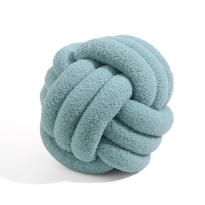 Cojín de cintura para decoración de dormitorio, almohada para sofá, <span class=keywords><strong>coche</strong></span>, oficina, redondo, hogar, felpa decorativa, almohada hecha a mano, <span class=keywords><strong>bola</strong></span> - Product Image 4