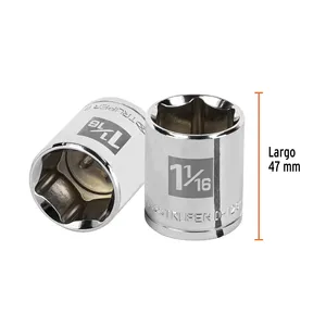 Boîte de 6 douilles à 6 points de 1-1/16 po, entraînement 1/2 po, TRUPER - Product Image 2