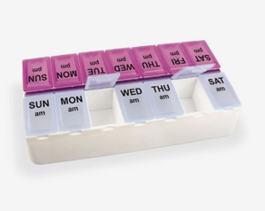 <span class=keywords><strong>Pilulier</strong></span> personnalisé 7 jours Boîte à médicaments quotidienne personnalisée avec logo Cadeau d'entreprise promotionnel pour <span class=keywords><strong>pharmacie</strong></span> - Product Image 1