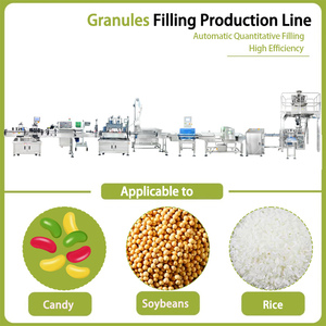 Multihead Định lượng tự động hạt điền dây chuyền sản xuất cho hạt cà phê thức ăn vật nuôi ngũ cốc đường vitamin thuốc trong lọ/chai - Product Image 3