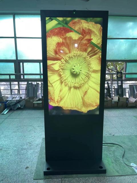 49" Digital Signage Displays Kiosk Totem LCD Touch Screen Indoor Smart WIFI Floor Stand Advertising Player SDK for Elevator Use