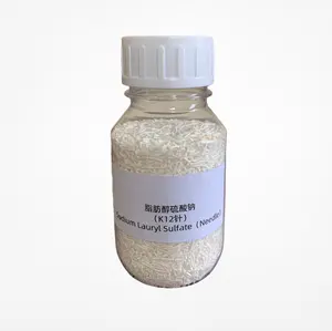 Harga grosir kosmetik kelas Sodium Lauryl Sulfate SLS K12 92% 94% jarum CAS 151-21-3