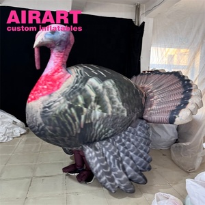 <strong>Inflatable</strong> <strong>Turkey</strong> <strong>Costume</strong> for Thanksgiving Parade Parties - <strong>Inflatable</strong> <strong>Turkey</strong> Mascot <strong>Costume</strong> - Product Image 6
