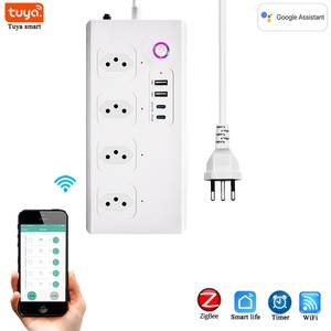 Brazil điện dải ZigBee <span class=keywords><strong>Wifi</strong></span> tuya cắm inteligentes mở rộng dây tăng bảo vệ nhà thông minh ổ cắm điều khiển bằng giọng nói điện thoại thông minh - Product Image 5