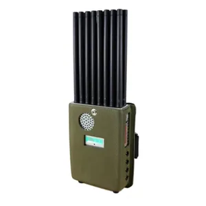 18 antenler taşınabilir GSM CDMA 2.3.4.5G GPS WiFi VHF UHF 315 433 868 sinyal dedektörü naylon durumda