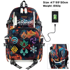 Ransel punggung Laptop modis tas sekolah kartun ransel Travel ransel Laptop hadiah