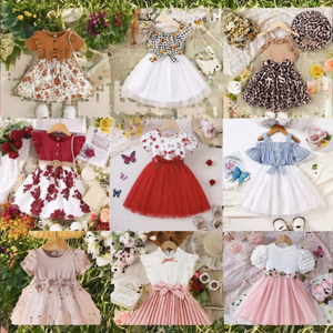 Set Estivo Stile Preppy Coreano per Ragazze, Camicia Senza Maniche in Chiffon Floreale e Pantaloncini con Elegante Stampa Floreale in Poliestere/Cotone - Product Image 5