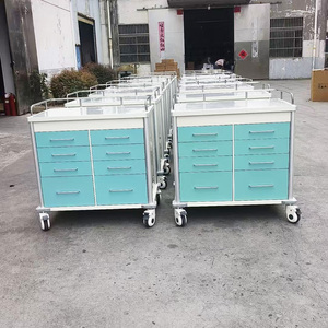 <span class=keywords><strong>Chariot</strong></span> médical en acier inoxydable à 8 tiroirs pour hôpital, avec sac à <span class=keywords><strong>linge</strong></span> et poubelle pour salle <span class=keywords><strong>de</strong></span> soins - Product Image 4