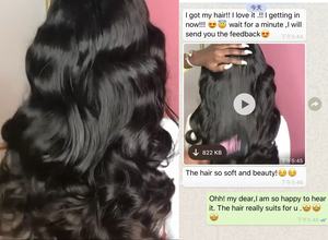 未加工批发处女发商贩，水波40英寸人发处女原毛，处女便宜巴西发束 - Product Image 5