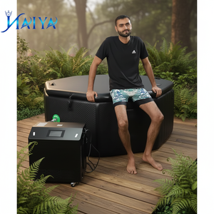 Bañera de Hielo para Gimnasio, Terapia Deportiva, Frío, Inflable, para Recuperación, Masaje, Spa en Casa, Diseño Moderno, Material de PVC - Product Image 3