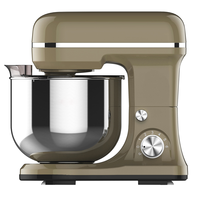 Batidora de Pedestal Mini de 1000W, Bajo Ruido, 4.7L, 6 Velocidades, Eléctrica, para Alimentos, Venta al por Mayor de Fábrica, Logotipo Personalizado OEM, Electrodoméstico de Cocina