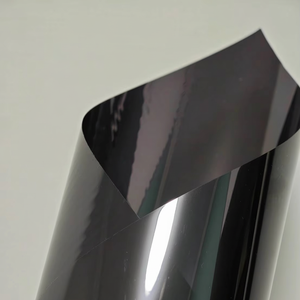 ฟิล์มกรองแสงสะท้อนสีดำพรีเมียม ป้องกันความร้อน 60% ป้องกันรังสีอินฟราเรด 99% ป้องกันรังสียูวี เปลี่ยนสีได้ สำหรับป้องกันกระจกรถยนต์ ขนาดสั่งทำ - Product Image 1