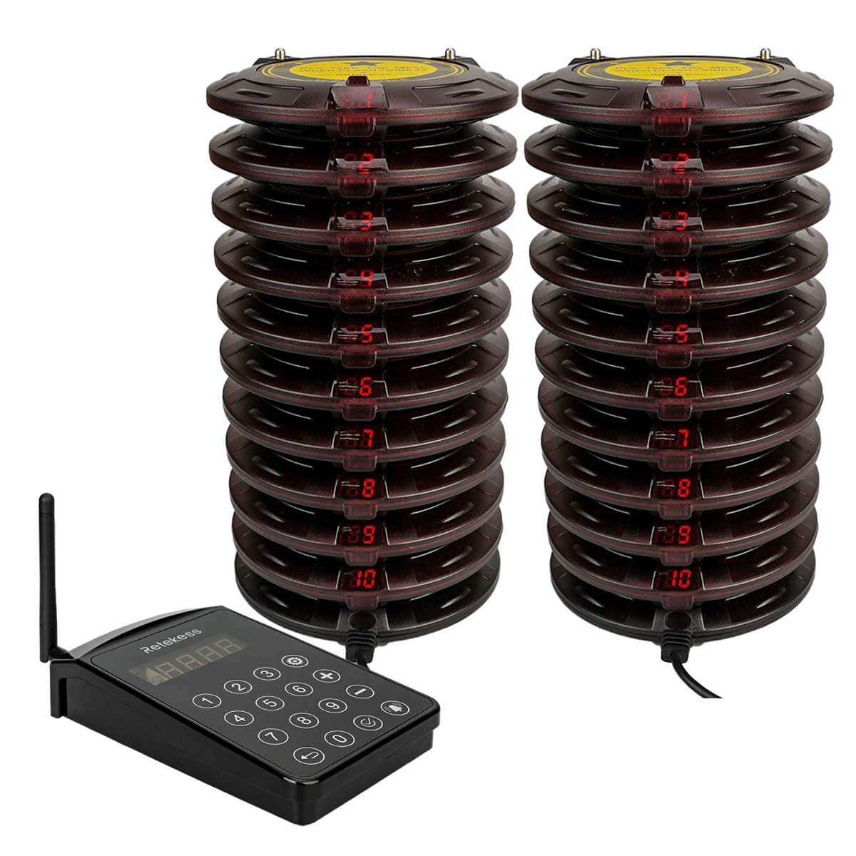 หนึ่งชุดมีเพจเจอร์20ตัว