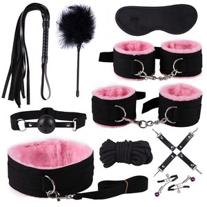 SM Alternative Stimulation étanche pour adultes <span class=keywords><strong>Bondage</strong></span> et retenue Jouets sexuels pour couples Ensemble de 7 pièces axé sur la femme - Product Image 2