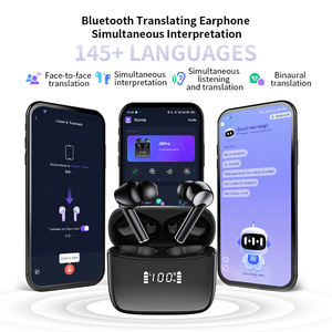 Nuevos auriculares inalámbricos <span class=keywords><strong>J8Pro</strong></span> AI Translator Bluetooth 5,4 con micrófono HD Pantalla LED estéreo HiFi - Product Image 2