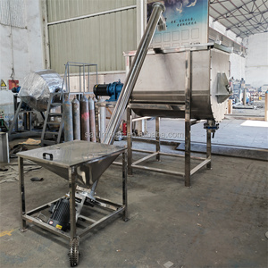 1000 L công suất lớn công nghiệp ngang <span class=keywords><strong>Mixer</strong></span> với động cơ cho thực phẩm và phân bón trộn bột thép không gỉ <span class=keywords><strong>Mixer</strong></span> - Product Image 2