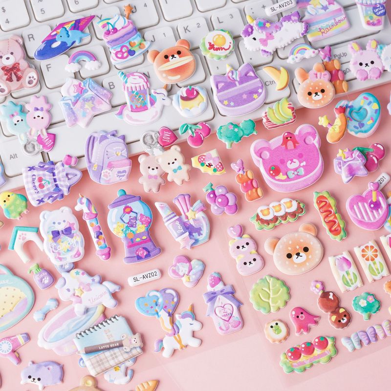 Children s Cartoon 3D Foam Sticker