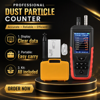Compteur de particules de poussière PM2.5 haute précision HuaZhong TC-8200 avec écran TFT couleur 3,2 pouces pour la pollution atmosphérique
