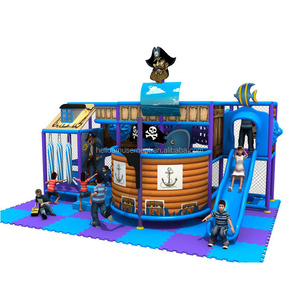 Fournisseur d'équipement de jeux en Chine jeux d'intérieur pour enfants personnalisé grand <span class=keywords><strong>bateau</strong></span> <span class=keywords><strong>pirate</strong></span> en bois voile aire de jeux intérieure en vente - Product Image 6